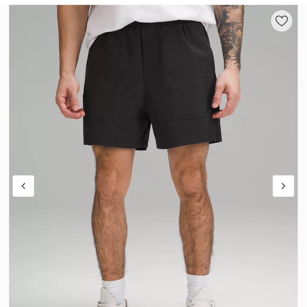 lululemon athletica Black Men's Athletic Shorts